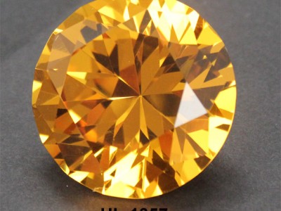 金黄色水晶钻石30MM，镀铝银底