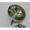 25茶色卫星钻扣真银卫星圆形叉角钻水晶叉脚钻