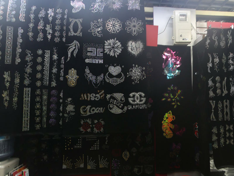 香阁娜烫钻烫图