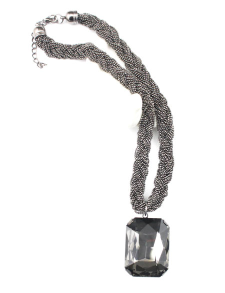 韩版饰品水晶夸张项链