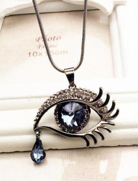 韩国长款毛衣链子