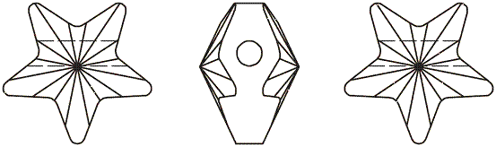 5714星形珠子