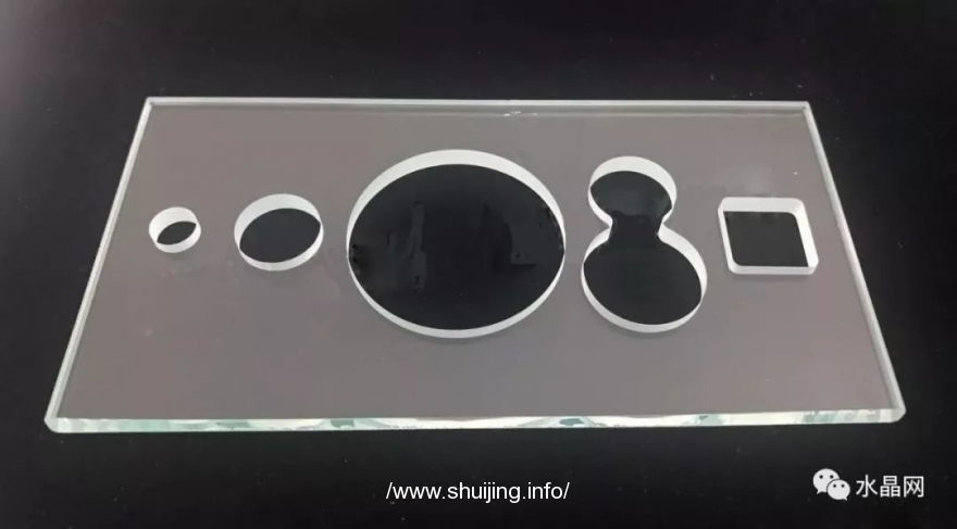 【水晶玻璃深加工】异形精密玻璃加工,合作。